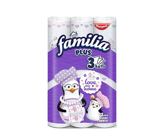 Familia 3 Layer kitchen towel